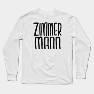 Handwerker, Zimmerer, Zimmermann Long Sleeve T-Shirt